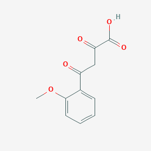 molecular formula C11H10O5 B1618483 4-(2-Methoxyphenyl)-2,4-dioxobutanoic acid CAS No. 77664-74-5