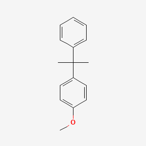 molecular formula C16H18O B1618504 1-Methoxy-4-(2-phenylpropan-2-yl)benzene CAS No. 6623-93-4