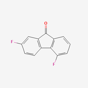 molecular formula C13H6F2O B1618505 2,5-Difluorofluoren-9-one CAS No. 2969-61-1