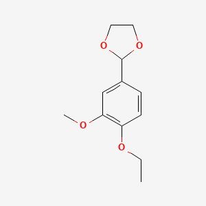 2-(4-Ethoxy-3-methoxyphenyl)-1,3-dioxolane