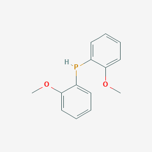 molecular formula C14H15O2P B161851 Bis(2-methoxyphenyl)phosphine CAS No. 10177-79-4