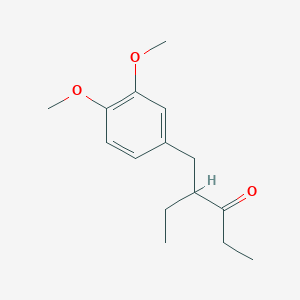 4-(3,4-Dimethoxybenzyl)hexan-3-one