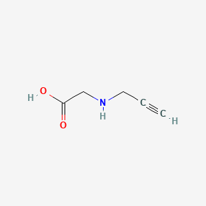 molecular formula C5H7NO2 B1618536 2-(Prop-2-ynylamino)acetic acid CAS No. 58160-95-5