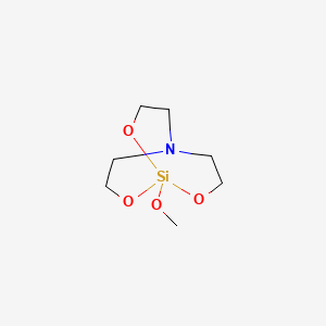 molecular formula C7H15NO4Si B1618538 1-Methoxysilatrane CAS No. 4025-80-3