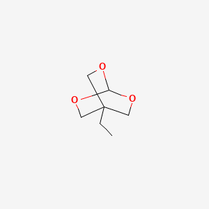 molecular formula C7H12O3 B1618539 4-Ethyl-2,6,7-trioxabicyclo[2.2.2]octane CAS No. 4171-93-1