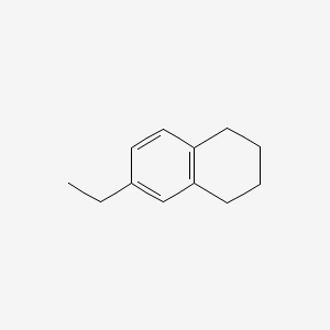 molecular formula C12H16 B1618554 6-乙基-1,2,3,4-四氢萘 CAS No. 22531-20-0