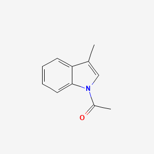 molecular formula C11H11NO B1618556 N-Acetyl-3-methylindole CAS No. 23543-66-0