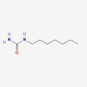 molecular formula C8H18N2O B1618568 尿素，正庚基- CAS No. 42955-46-4