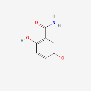 molecular formula C8H9NO3 B1618584 2-Hydroxy-5-methoxybenzamide CAS No. 28534-37-4