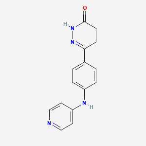 molecular formula C15H14N4O B1618596 Senazodan CAS No. 98326-32-0