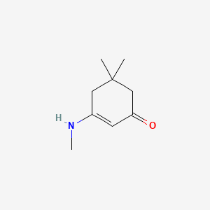 molecular formula C9H15NO B1618603 5,5-Dimethyl-3-(methylamino)-2-cyclohexen-1-one CAS No. 701-58-6