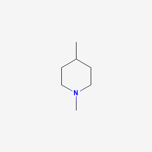 molecular formula C7H15N B1618611 1,4-Dimethylpiperidine CAS No. 695-15-8