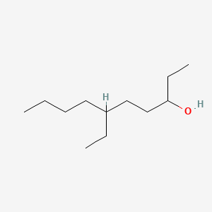 molecular formula C12H26O B1618612 6-Ethyl-3-decanol CAS No. 19780-31-5