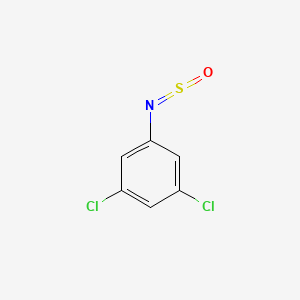 molecular formula C6H3Cl2NOS B1618614 1,3-二氯-5-(亚磺酰胺基)苯 CAS No. 21250-21-5
