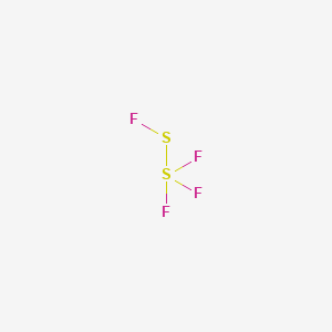 molecular formula F4S2 B1618616 Disulfane, 1,1,1,2-tetrafluoride CAS No. 27245-05-2