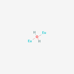 molecular formula Eu2O<br>Eu2H2O B1618618 Dieuropium monoxide CAS No. 62462-47-9