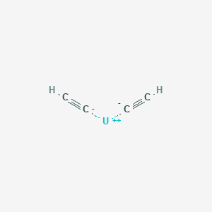 molecular formula C4H2U B1618620 Uranium tetracarbide CAS No. 64539-55-5