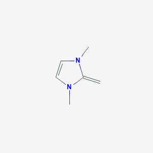 molecular formula C6H10N2 B1618621 Imidazole, tetrahydro-1,3-dimethyl-2-methylene- CAS No. 68738-47-6