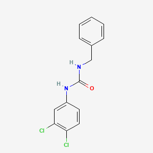 molecular formula C14H12Cl2N2O B1618632 1-Benzyl-3-(3,4-dichlorophenyl)urea CAS No. 13142-33-1