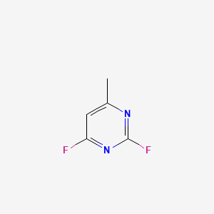 B1618638 2,4-Difluoro-6-methylpyrimidine CAS No. 696-80-0