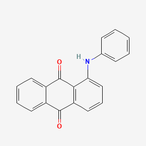 molecular formula C20H13NO2 B1618652 1-(Phenylamino)anthraquinone CAS No. 2944-28-7