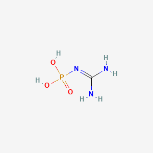 molecular formula CH6N3O3P B1618655 Amidinophosphoramidic acid CAS No. 3019-36-1