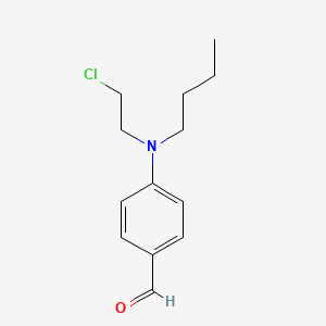 p-(Butyl(2-chloroethyl)amino)benzaldehyde
