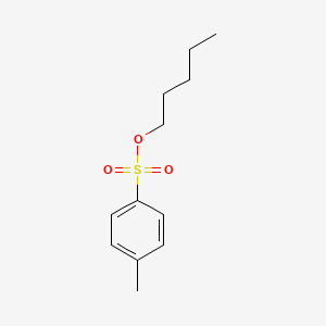 molecular formula C12H18O3S B1618667 Pentyl toluene-4-sulphonate CAS No. 4450-76-4