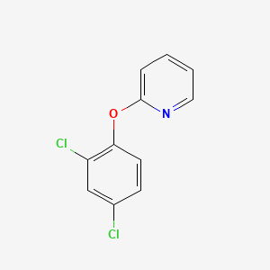 molecular formula C11H7Cl2NO B1618668 2-(2,4-Dichlorophenoxy)pyridine CAS No. 4783-79-3