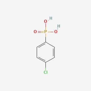 B1618676 p-Chlorobenzenephosphonic acid CAS No. 5431-35-6