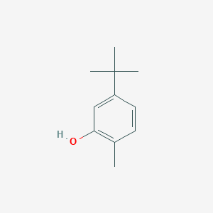 molecular formula C11H16O B1618680 5-tert-butyl-2-methylphenol CAS No. 5781-02-2