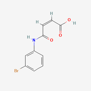 molecular formula C10H8BrNO3 B1618709 (2Z)-3-[(3-bromophenyl)carbamoyl]prop-2-enoic acid CAS No. 59652-96-9