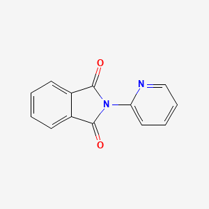 molecular formula C13H8N2O2 B1618722 1H-Isoindole-1,3(2H)-dione, 2-(2-pyridinyl)- CAS No. 59208-49-0