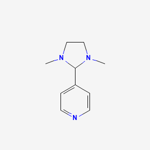 4-(1,3-Dimethylimidazolidin-2-yl)pyridine