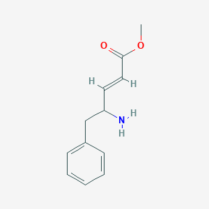 4-Amino-5-phenyl-pent-2-enoic acid methyl ester