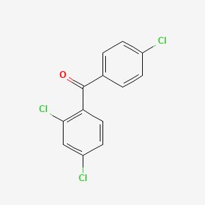 molecular formula C13H7Cl3O B1618747 2,4,4'-Trichlorobenzophenone CAS No. 33146-57-5