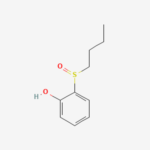 molecular formula C10H14O2S B1618748 2-Butylsulfinylphenol CAS No. 29634-43-3