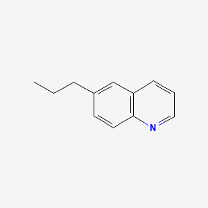 molecular formula C12H13N B1618749 6-Propylquinoline CAS No. 7661-58-7