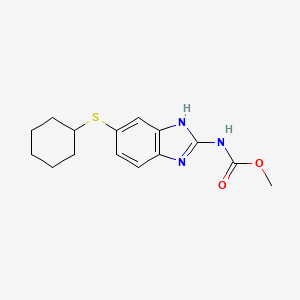 molecular formula C15H19N3O2S B1618780 Dribendazole CAS No. 63667-16-3