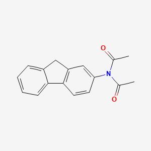 molecular formula C17H15NO2 B1618802 2-二乙酰氨基芴 CAS No. 642-65-9