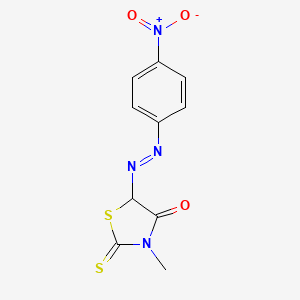 molecular formula C10H8N4O3S2 B1618805 Nitrodan CAS No. 962-02-7