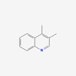 molecular formula C11H11N B1618807 3,4-二甲基喹啉 CAS No. 2436-92-2