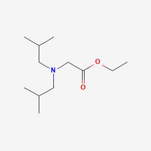 molecular formula C12H25NO2 B1618808 Glycine, N,N-diisobutyl-, ethyl ester CAS No. 2644-25-9