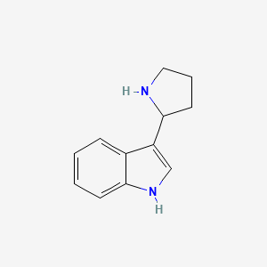 3-(pyrrolidin-2-yl)-1H-indole