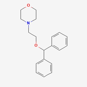 Morpholine, 4-(2-(diphenylmethoxy)ethyl)-