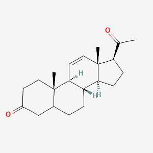 molecular formula C21H30O2 B1618824 Pregn-11-ene-3,20-dione CAS No. 26423-79-0