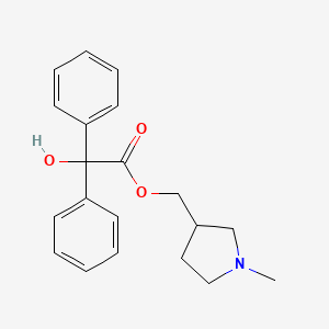 molecular formula C20H23NO3 B1618825 Triclazate CAS No. 7009-76-9