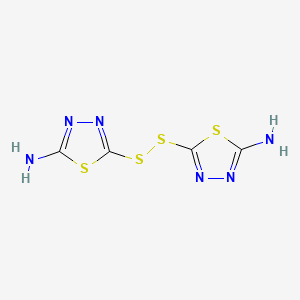 1,3,4-Thiadiazol-2-amine, 5,5'-dithiobis-