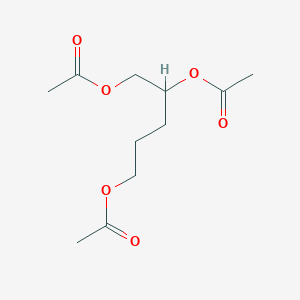 molecular formula C11H18O6 B1618855 4,5-Diacetyloxypentyl acetate CAS No. 5470-86-0