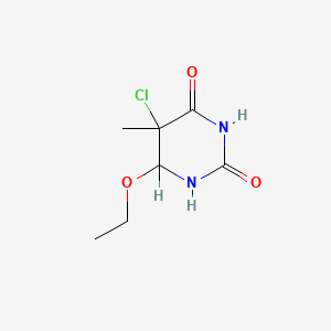 5-Chloro-6-ethoxy-5-methyldihydro-2,4(1H,3H)-pyrimidinedione